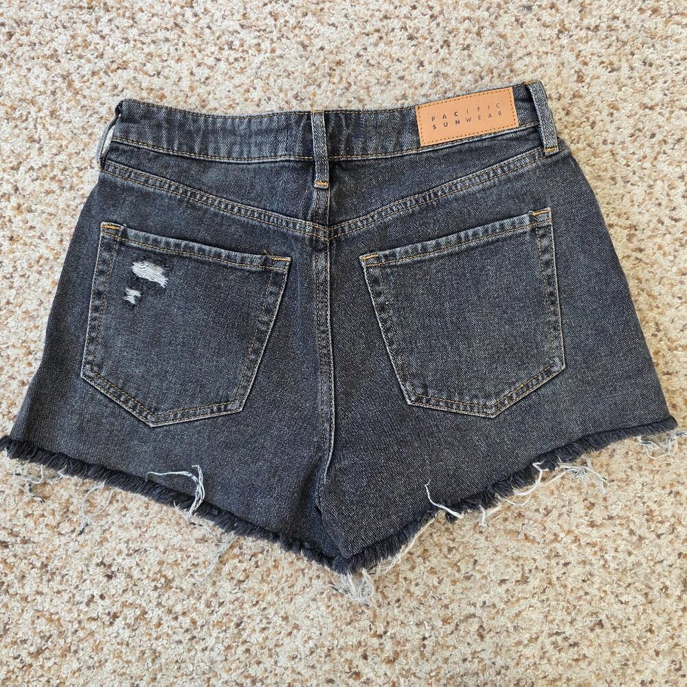 PacSun High Rise Festival Shorts, 27" waist, Like New - Picture 2 of 7